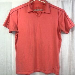 Patagonia Sz L  Men’s Shirt Orange Organic Cotton